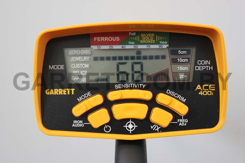 металлоискатель Garrett Ace 400i Garrett Ace 400i в магазине металлоискателей купить