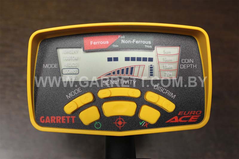 металлоискатель Garrett Euro Ace 350 Garrett Euro Ace 350 в магазине металлоискателей купить